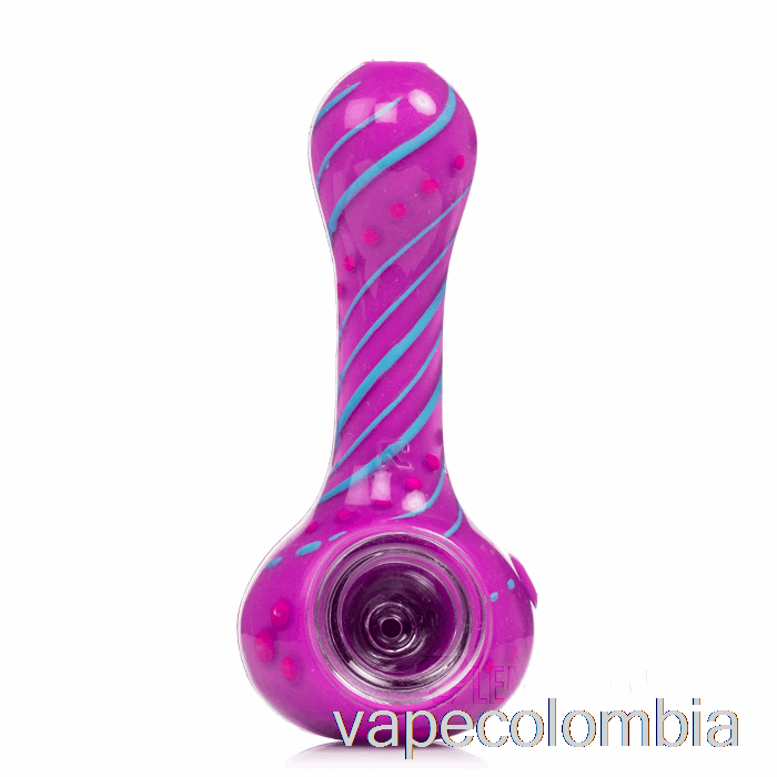 Vape Recargable Eyce Oraflex Floral Silicona Cuchara Flor (azul / Morado / Violeta)